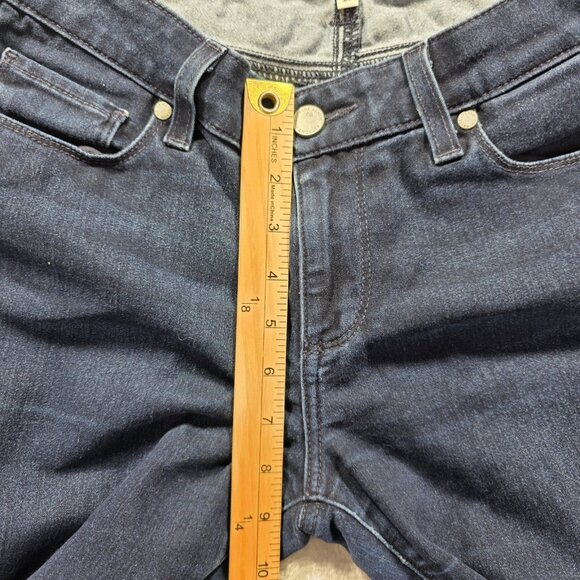 Paige Jeans Womens 29 Verdugo Crop Dark Wash Denim Skinny - Picture 9 of 10